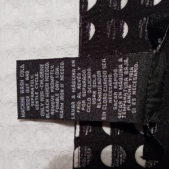 Zac & Rachel Golf/Tennis Skort Black/White Circles Size 16 Petite - Picture 6 of 11